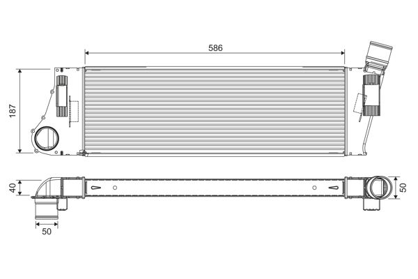 VALEO 818727 Charge Air Cooler