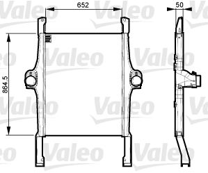 VALEO 818735 Charge Air Cooler