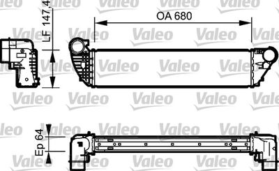 Charge Air Cooler VALEO 818772