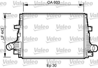 Charge Air Cooler VALEO 818794