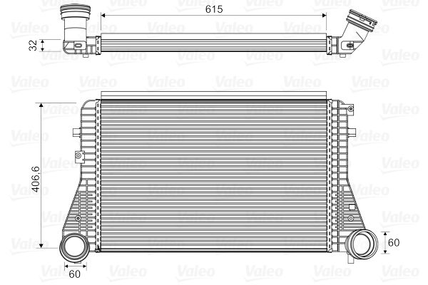VALEO 818795 Charge Air Cooler