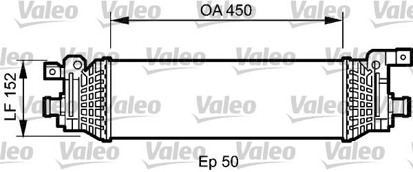 VALEO 818797 Charge Air Cooler