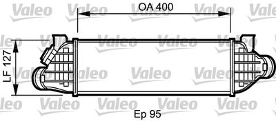 Charge Air Cooler VALEO 818802
