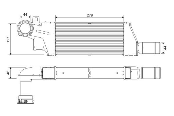 VALEO 818809 Charge Air Cooler