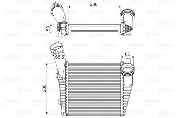 VALEO 818814 Charge Air Cooler