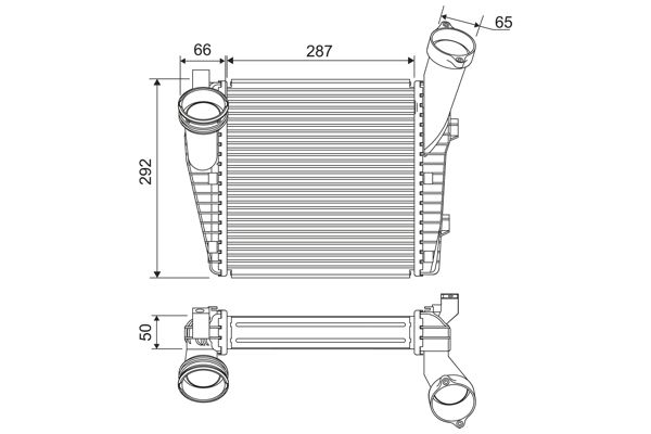 VALEO 818815 Charge Air Cooler