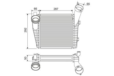 Charge Air Cooler VALEO 818815