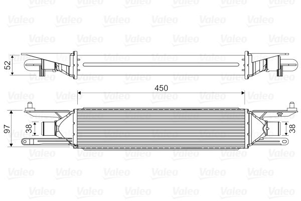 VALEO 818823 Charge Air Cooler