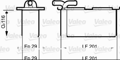 Charge Air Cooler VALEO 818838