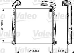 VALEO 818883 Charge Air Cooler