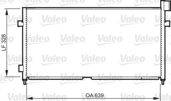 VALEO 818984 Condenser, air conditioning