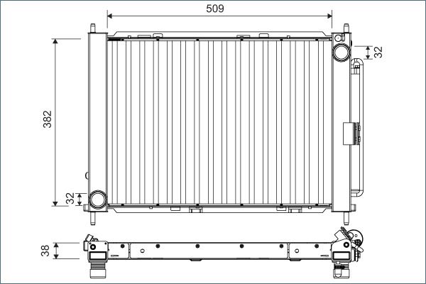 VALEO 822675 Cooling Module