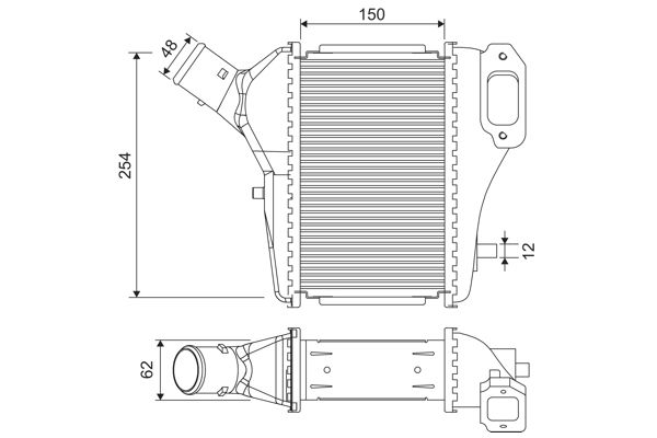 VALEO 822902 Charge Air Cooler