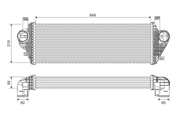 VALEO 822903 Charge Air Cooler