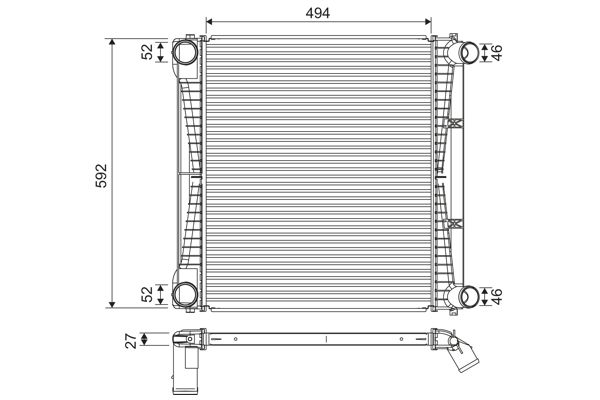 VALEO 822917 Charge Air Cooler