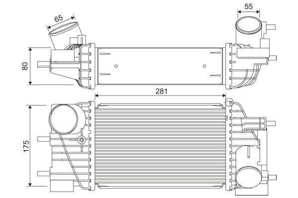 VALEO 822919 Charge Air Cooler