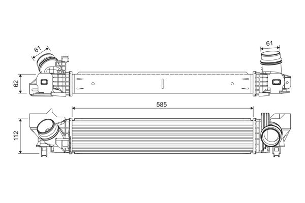 VALEO 822924 Charge Air Cooler