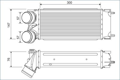 Charge Air Cooler VALEO 822925