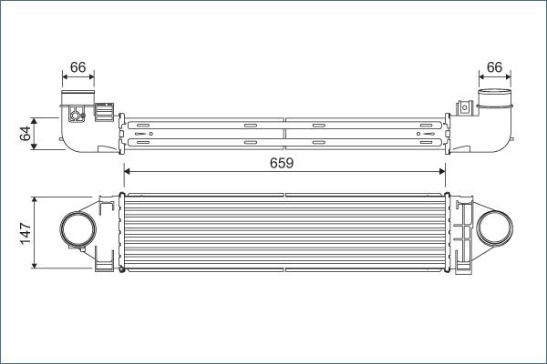 VALEO 822926 Charge Air Cooler