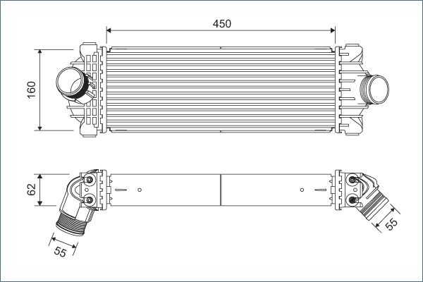 VALEO 822933 Charge Air Cooler