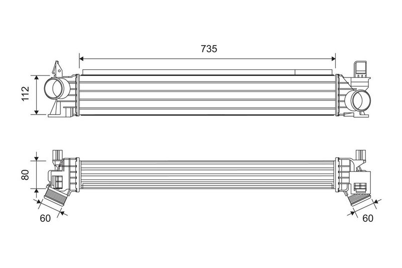 VALEO 822945 Charge Air Cooler
