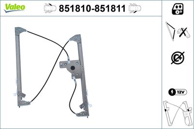 Window Regulator VALEO 851810