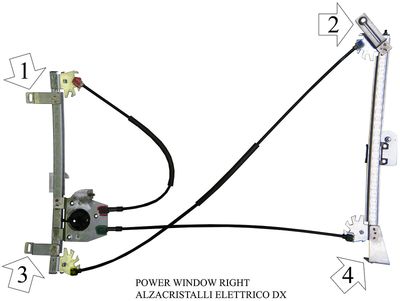 Window Regulator VALEO 852575