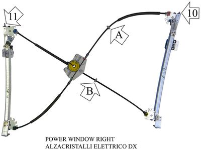 Window Regulator VALEO 852589