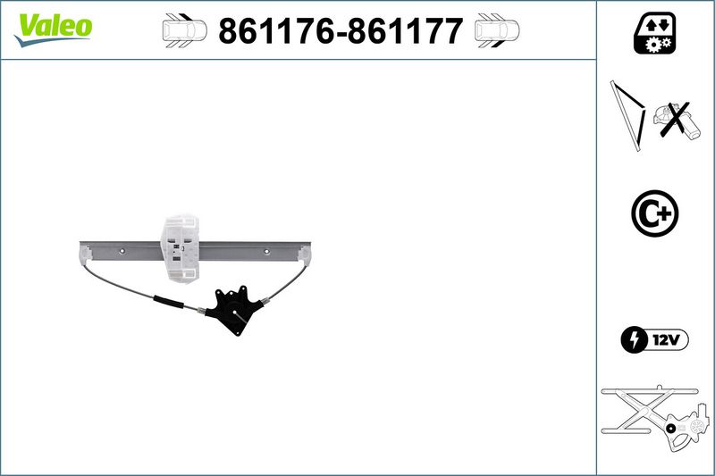 VALEO 861176 Window Regulator
