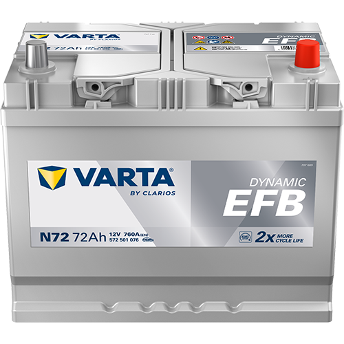 VARTA 572501076K262 Starter Battery
