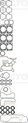 Full Gasket Kit, engine VICTOR REINZ 01-34190-05