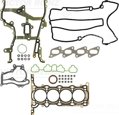 Gasket Kit, cylinder head VICTOR REINZ 02-10021-01