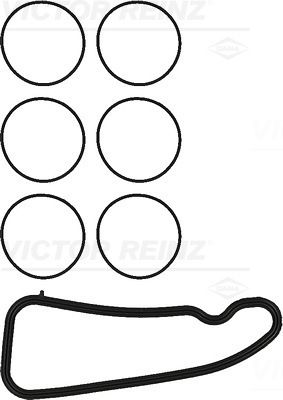 Gasket Set, intake manifold VICTOR REINZ 11-12910-01