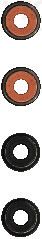 Seal Set, valve stem VICTOR REINZ 12-20417-02