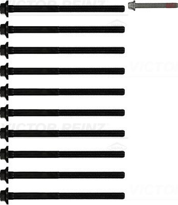 Cylinder Head Bolt Set VICTOR REINZ 14-10018-01