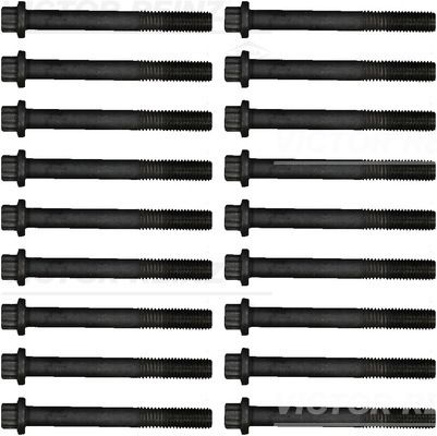 VICTOR REINZ 14-19072-01 Cylinder Head Bolt Set