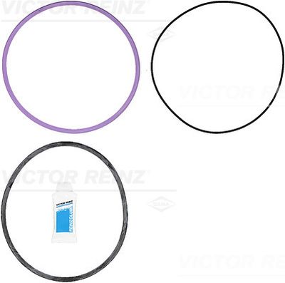 O-Ring Set, cylinder sleeve VICTOR REINZ 15-10805-01