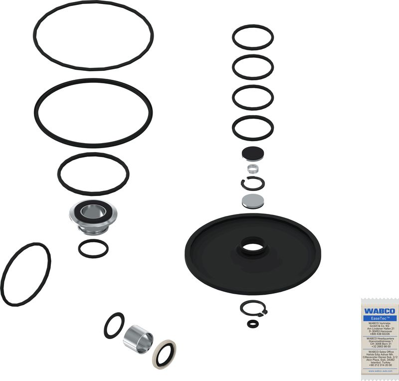 WABCO 4757100022 Repair Kit, brake force regulator