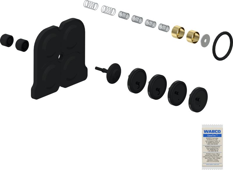 WABCO 9347149232 Bellow, brake caliper guide