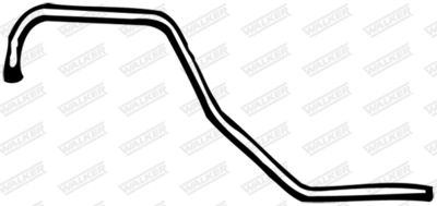 Exhaust Pipe WALKER 01025