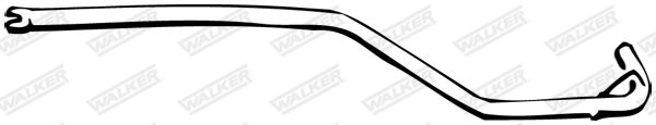 WALKER 01182 Exhaust Pipe