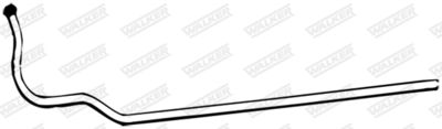 Exhaust Pipe WALKER 01256
