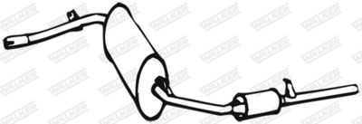 Rear Muffler WALKER 01268