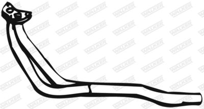 Exhaust Pipe WALKER 01398
