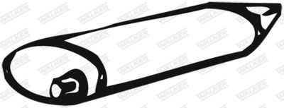 Centre Muffler WALKER 01424