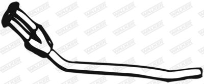 Exhaust Pipe WALKER 01427