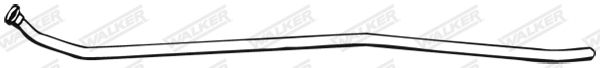 WALKER 01501 Exhaust Pipe