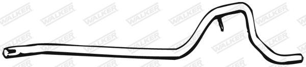 WALKER 01697 Exhaust Pipe