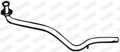 Exhaust Pipe WALKER 01739