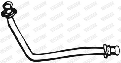 Exhaust Pipe WALKER 01757